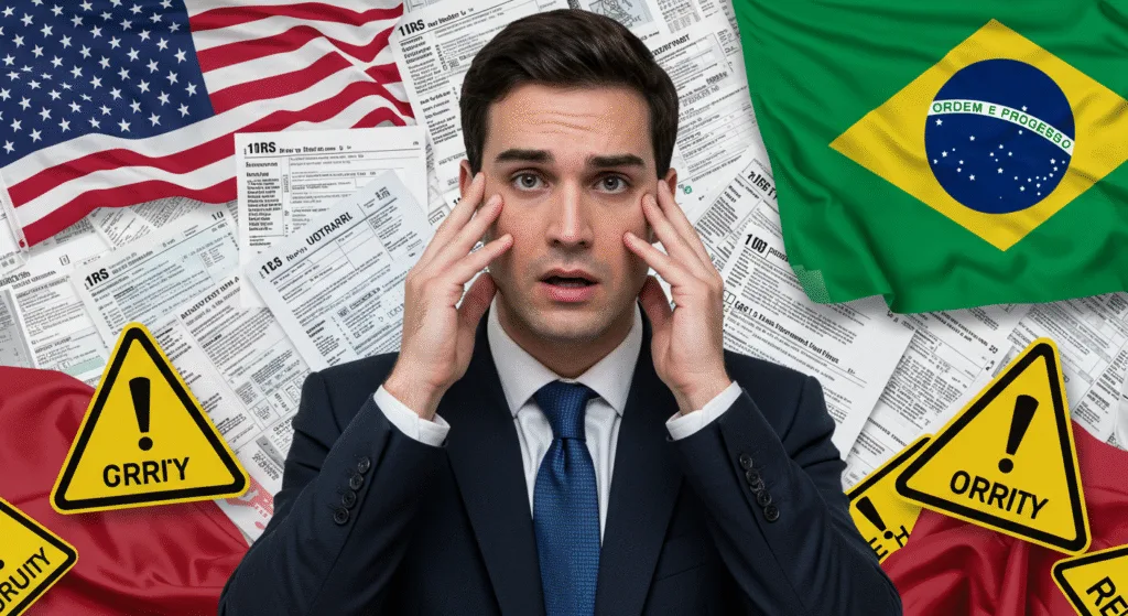 Pay Taxes in USA and Brazil